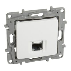Πρίζα Δικτύου RJ 45 UTP Cat6 Λευκή Legrand Niloe – 764573