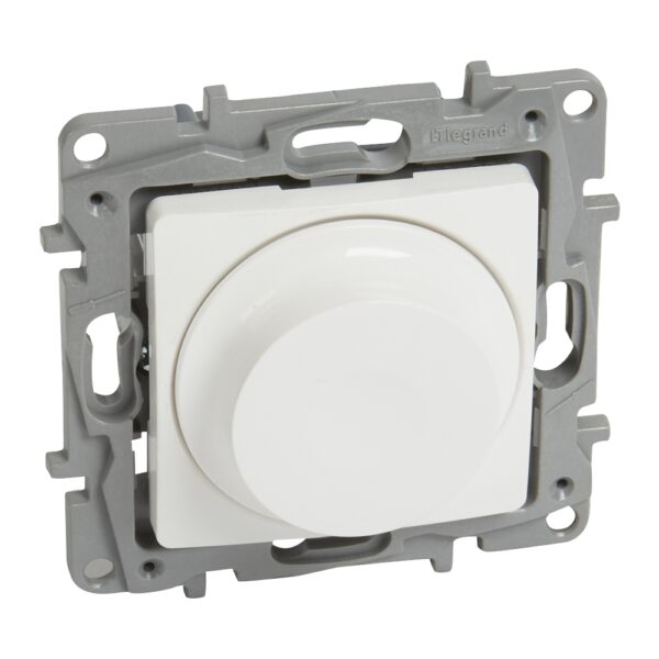 Περιστροφικό Dimmer LED 300W Λευκό Legrand Niloe – 764588