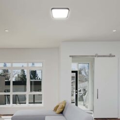 Πλαφονιέρα Οροφής LED 24W SMD 6500K IP44 Μαύρου Χρώματος V-TAC – 76471