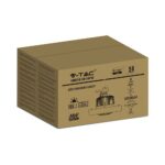 LED Καμπάνα 100W Dimmable V-TAC Pro Μαύρη 18500lm Φυσικό Λευκό 4000K IP65 – 7655