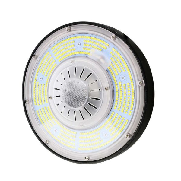 LED Καμπάνα 100W Dimmable V-TAC Pro Μαύρη 18500lm Φυσικό Λευκό 4000K IP65 – 7655