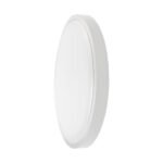Πλαφονιέρα Οροφής LED 18W SMD 3000K IP44 Λευκού Χρώματος Aνιχνευτή μικροκυμάτων  V-TAC – 76591