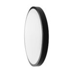 18W LED Πλαφονιέρα Στρογγυλή Φ300 Μαύρη με Ανιχνευτή Κίνησης SAMSUNG Chip 1830lm 4000K IP44 V-TAC – 76691-24