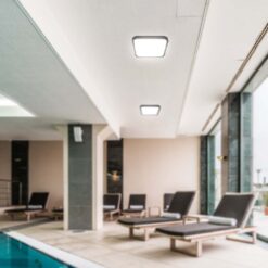 Φωτιστικό Οροφής LED 18W 3000K IP44 Μαύρο V-TAC – 76421VT