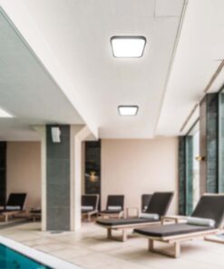 Φωτιστικό Οροφής LED 18W 3000K IP44 Μαύρο V-TAC – 76421VT