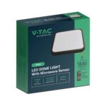 Φωτιστικό Οροφής LED 18W 3000K IP44 Μαύρο V-TAC – 76421VT