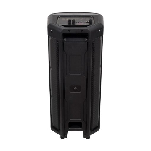 Φορητό Ασύρματο Επαναφορτιζόμενο Ηχείο Bluetooth 600W  RGB LED Τηλεχειριστήριο & Μικρόφωνο Καραόκε – 7677