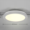 Φωτιστικό Οροφής Trio Lighting DUOLINE  LED, 13W · 1400lm, 3000K Τιτάνιο Πλαστικό – 76921587