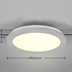 Φωτιστικό Οροφής Trio Lighting DUOLINE  LED, 13W · 1400lm, 3000K Τιτάνιο Πλαστικό – 76921587