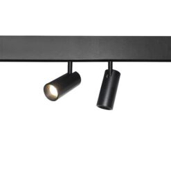 ΣΠΟΤ ΜΑΓΝΗΤΙΚΗΣ ΡΑΓΑΣ LED 12W 24° 3000Κ CX20-SD02 ΜΑΥΡΟ EUROLAMP – 145-59934