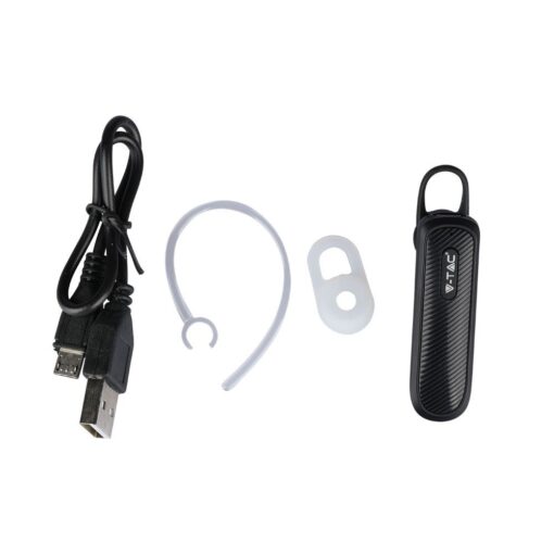 Ασύρματο Ακουστικό Bluetooth Handsfree V-TAC Μαύρο – 7700