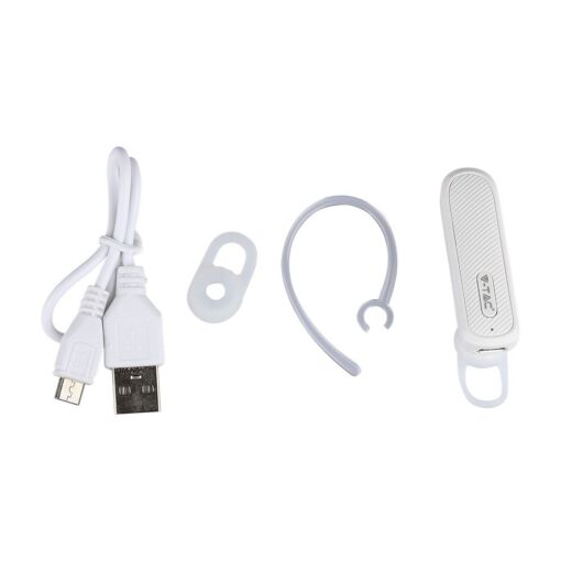 Ασύρματο Ακουστικό Bluetooth Handsfree V-TAC Λευκό – 7701