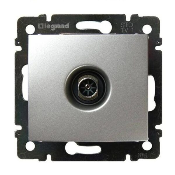 ΠΡΙΖΑ TV ΑΠΛΗ ΑΛΟΥΜΙΝΙΟ LEGRAND VALENA – 770129