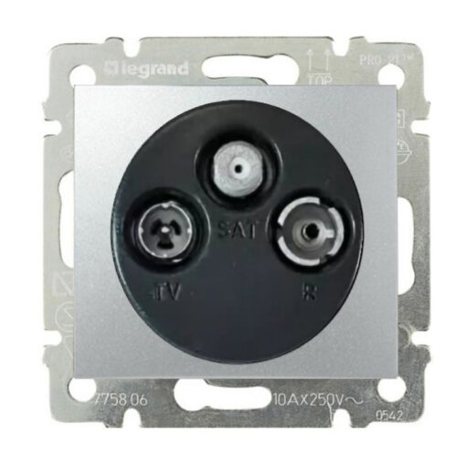 ΠΡΙΖΑ ΤV-RD-SAT ΤΕΡΜΑΤΙΚΗ ΑΛΟΥΜ. LEGRAND VALENA – 770136