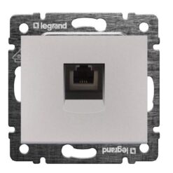 ΠΡΙΖΑ ΤΗΛΕΦΩΝΟΥ RJ11 1 ΕΞ. ΑΛΟΥΜ. LEGRAND VALENA – 770138