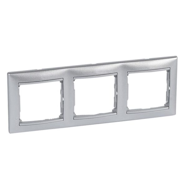 ΠΛΑΙΣΙΟ 3 ΘΕΣ. ΟΡΙΖ. ΑΛΟΥΜΙΝΙΟ LEGRAND VALENA – 770153