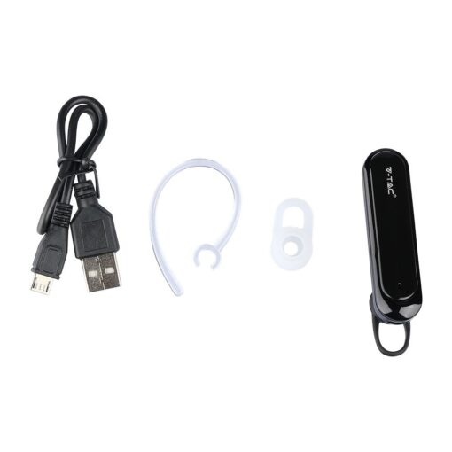 Ασύρματο Ακουστικό Bluetooth Handsfree V-TAC Μαύρο – 7702