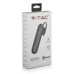 Ασύρματο Ακουστικό Bluetooth Handsfree V-TAC Μαύρο – 7702