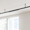 Φωτιστικό με Μανταλάκι Trio Lighting DUOLINE 1x LED LED, 6W · 850lm, 3000K Μαύρο Ματ Πλαστικό – 77020132