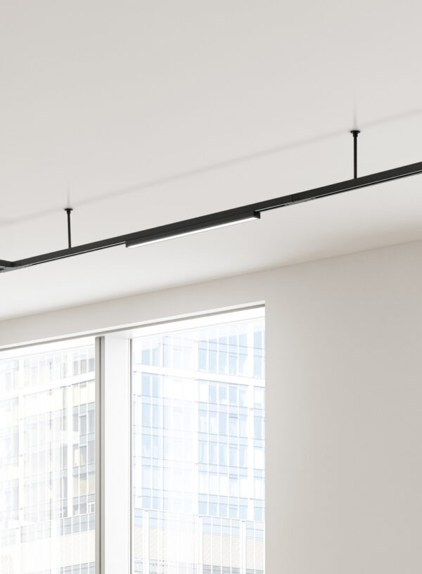 Φωτιστικό με Μανταλάκι Trio Lighting DUOLINE 1x LED LED, 6W · 850lm, 3000K Μαύρο Ματ Πλαστικό – 77020132