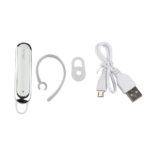 Ασύρματο Ακουστικό Bluetooth Handsfree V-TAC Λευκό – 7703