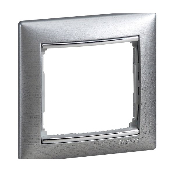 ΠΛΑΙΣΙΟ 1Θ BRUSHED ALU LEGRAND VALENA – 770331