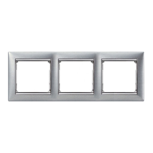 ΠΛΑΙΣΙΟ 3Θ ΟΡ BRUSHED ALU LEGRAND VALENA – 770333