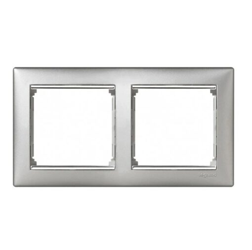 ΠΛΑΙΣΙΟ 2Θ. ΟΡ. ΑΛΟΥΜΙΝΙΟ/ΑΣΗΜΙ LEGRAND VALENA – 770352