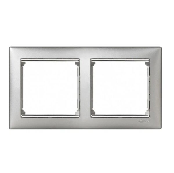 ΠΛΑΙΣΙΟ 2Θ. ΟΡ. ΑΛΟΥΜΙΝΙΟ/ΑΣΗΜΙ LEGRAND VALENA – 770352
