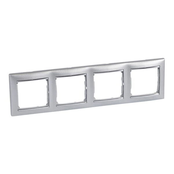 ΠΛΑΙΣΙΟ 4Θ. ΟΡ. ΑΛΟΥΜΙΝΙΟ/ΑΣΗΜΙ LEGRAND VALENA – 770354