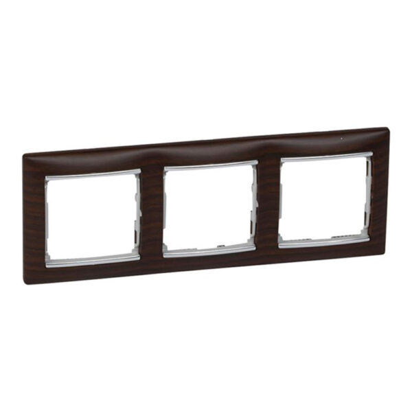 ΠΛΑΙΣΙΟ 3Θ. ΟΡ. ΞΥΛΟ ΣΚΟΥΡΟ/ΑΣΗΜΙ LEGRAND VALENA – 770373