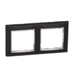 ΠΛΑΙΣΙΟ 2Θ. ΟΡ. ΜΑΥΡΟ/ΑΣΗΜΙ LEGRAND VALENA – 770392