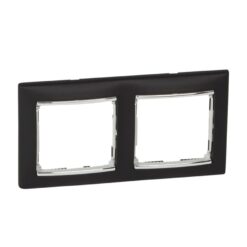 ΠΛΑΙΣΙΟ 2Θ. ΟΡ. ΜΑΥΡΟ/ΑΣΗΜΙ LEGRAND VALENA – 770392