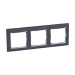 ΠΛΑΙΣΙΟ 3Θ. ΟΡ. ΜΑΥΡΟ/ΑΣΗΜΙ LEGRAND VALENA – 770393