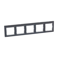 ΠΛΑΙΣΙΟ 5Θ. ΟΡ. ΜΑΥΡΟ/ΑΣΗΜΙ LEGRAND VALENA – 770395