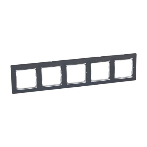 ΠΛΑΙΣΙΟ 5Θ. ΟΡ. ΜΑΥΡΟ/ΑΣΗΜΙ LEGRAND VALENA – 770395