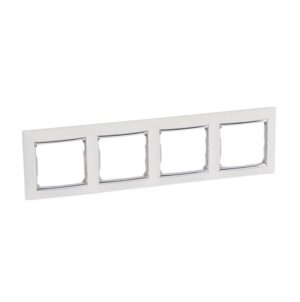 ΠΛΑΙΣΙΟ 4Θ. ΟΡ. ΛΕΥΚΟ/ΑΣΗΜΙ LEGRAND VALENA – 770494