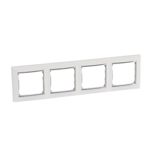 ΠΛΑΙΣΙΟ 4Θ. ΟΡ. ΛΕΥΚΟ/ΑΣΗΜΙ LEGRAND VALENA – 770494