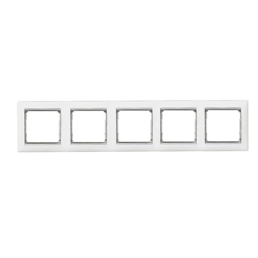 ΠΛΑΙΣΙΟ 5Θ. ΟΡ. ΛΕΥΚΟ/ΑΣΗΜΙ LEGRAND VALENA – 770495