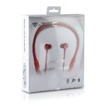 Ακουστικά Sport Stereo Handsfree Bluetooth Μαγνητικά με Mικρόφωνο Κόκκινα V-TAC – 7711