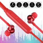 Ακουστικά Sport Stereo Handsfree Bluetooth Μαγνητικά με Mικρόφωνο Κόκκινα V-TAC – 7711