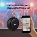 Mini Φορητό Ασύρματο Ηχείο 4W με Μικρόφωνο V-TAC Bluetooth Μαύρο – 7718