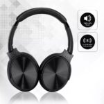 Ασύρματα Ακουστικά Bluetooth Μαύρα V-TAC Headband Stereo με Mικρόφωνο – 7727