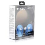 Ασύρματα Ακουστικά Bluetooth Μπλε V-TAC Headband Stereo με Mικρόφωνο – 7728
