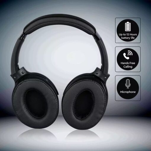 Ασύρματα Ακουστικά Bluetooth Μπλε V-TAC Headband Stereo με Mικρόφωνο – 7728