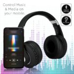 Ασύρματα Ακουστικά Bluetooth Μαύρα V-TAC Headband Stereo με Mικρόφωνο – 7730