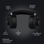 Ασύρματα Ακουστικά Bluetooth Μαύρα V-TAC Headband Stereo με Mικρόφωνο – 7730