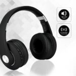 Ασύρματα Ακουστικά Bluetooth Μαύρα V-TAC Headband Stereo με Mικρόφωνο – 7730