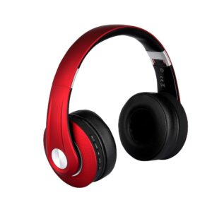 Ασύρματα Ακουστικά Bluetooth Κόκκινα V-TAC Headband Stereo με Mικρόφωνο – 7731