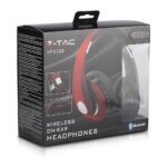 Ασύρματα Ακουστικά Bluetooth Καφέ V-TAC Headband Stereo με Mικρόφωνο – 7732